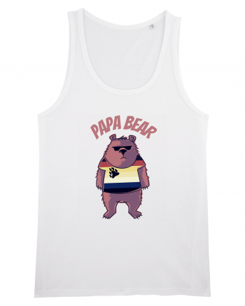 Papa Bear  White