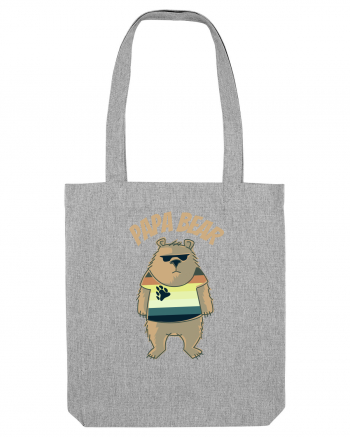 Papa Bear  Heather Grey