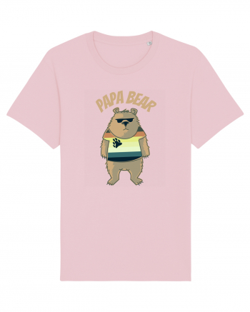 Papa Bear  Cotton Pink