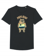 Papa Bear  Tricou mânecă scurtă guler larg Bărbat Skater