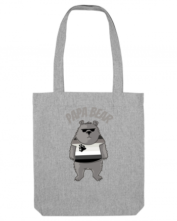 Papa Bear  Heather Grey