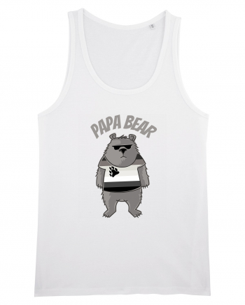 Papa Bear  White