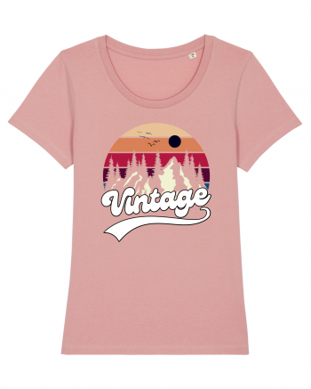 Vintage Mountain Canyon Pink