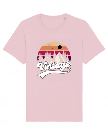 Vintage Mountain Cotton Pink