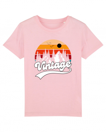 Vintage Mountain Cotton Pink