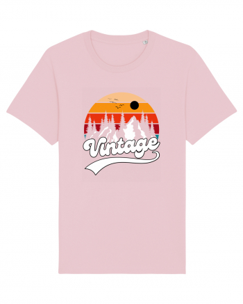 Vintage Mountain Cotton Pink