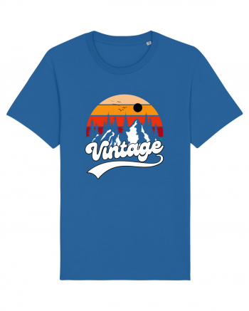 Vintage Mountain Royal Blue