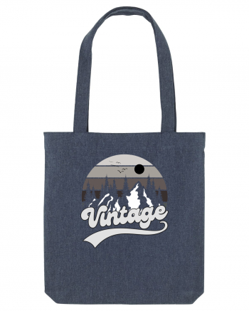 Vintage Mountain Midnight Blue