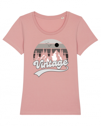 Vintage Mountain Canyon Pink