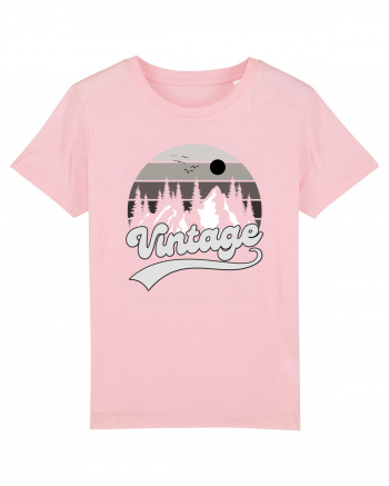 Vintage Mountain Cotton Pink