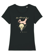 Nu călca pe bec! 2 Tricou mânecă scurtă guler larg fitted Damă Expresser