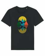 Abstract Mountains Tricou mânecă scurtă Unisex Rocker