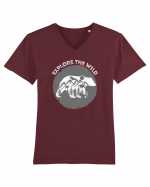 Mountain Bear Tricou mânecă scurtă guler V Bărbat Presenter