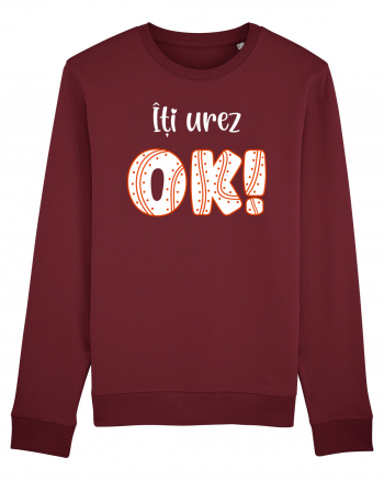 Îți urez OK! Burgundy