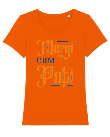Mergi cum poți Bright Orange