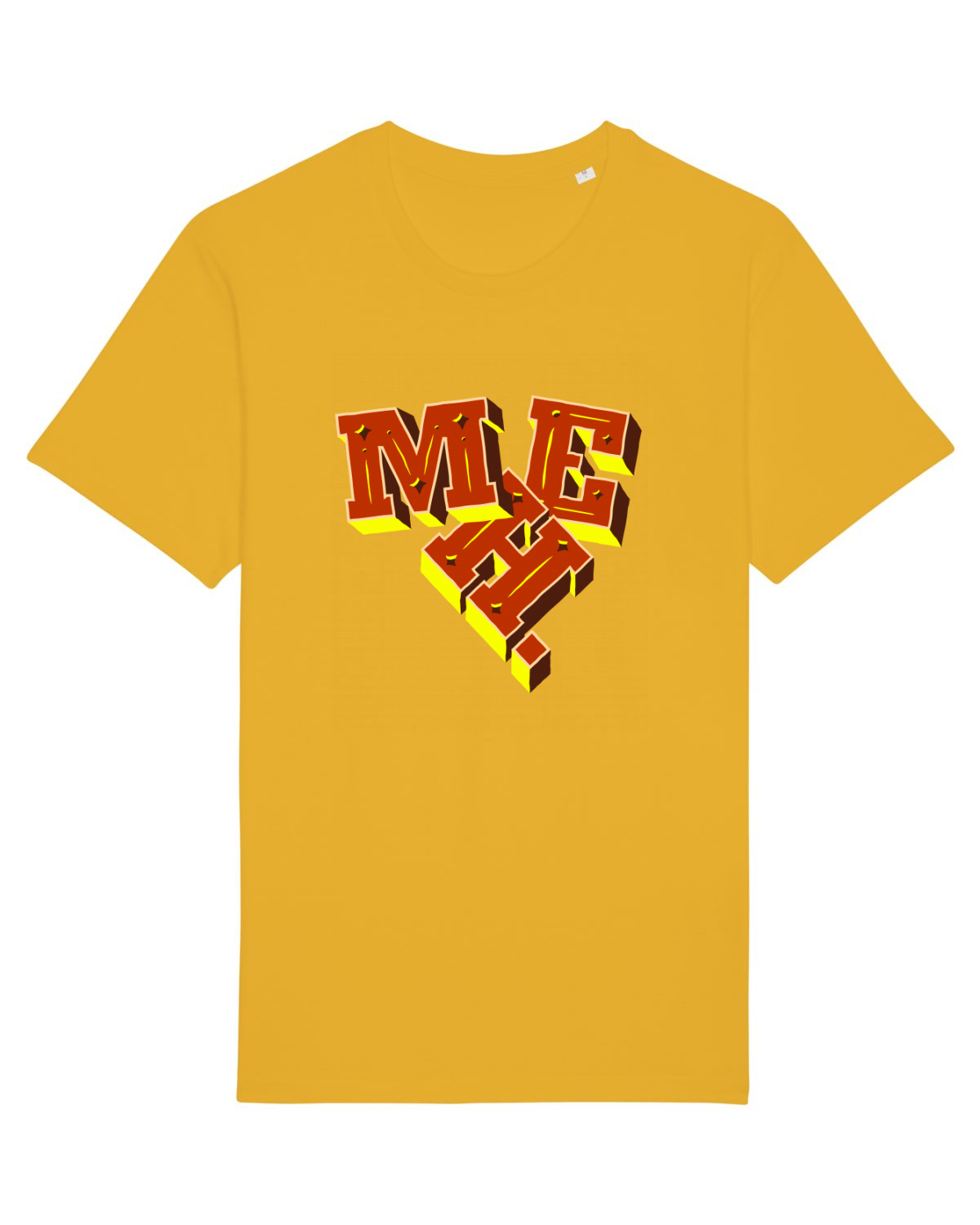 Tricou mânecă scurtă Unisex Rocker Spectra Yellow