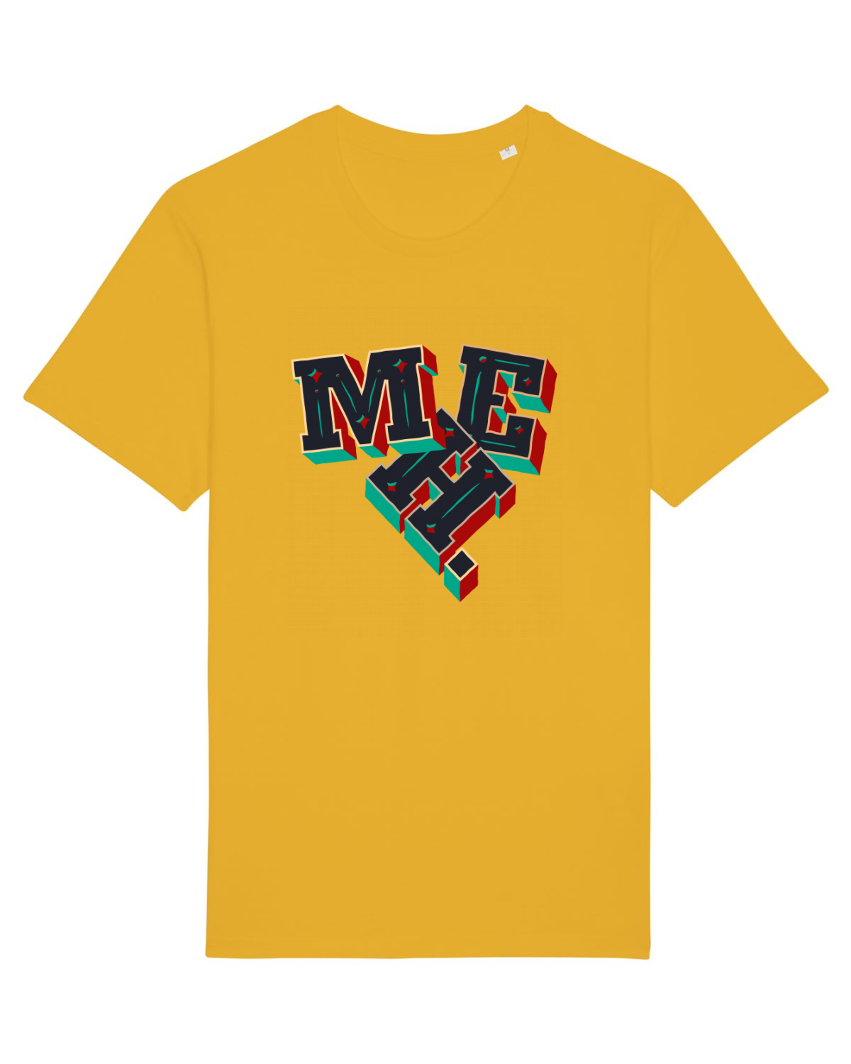 Tricou mânecă scurtă Unisex Rocker Spectra Yellow