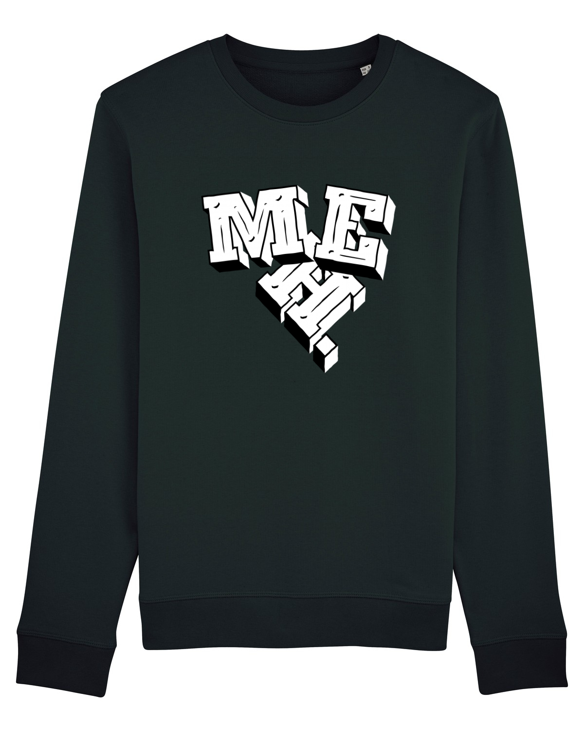 Bluză mânecă lungă Unisex Rise Black