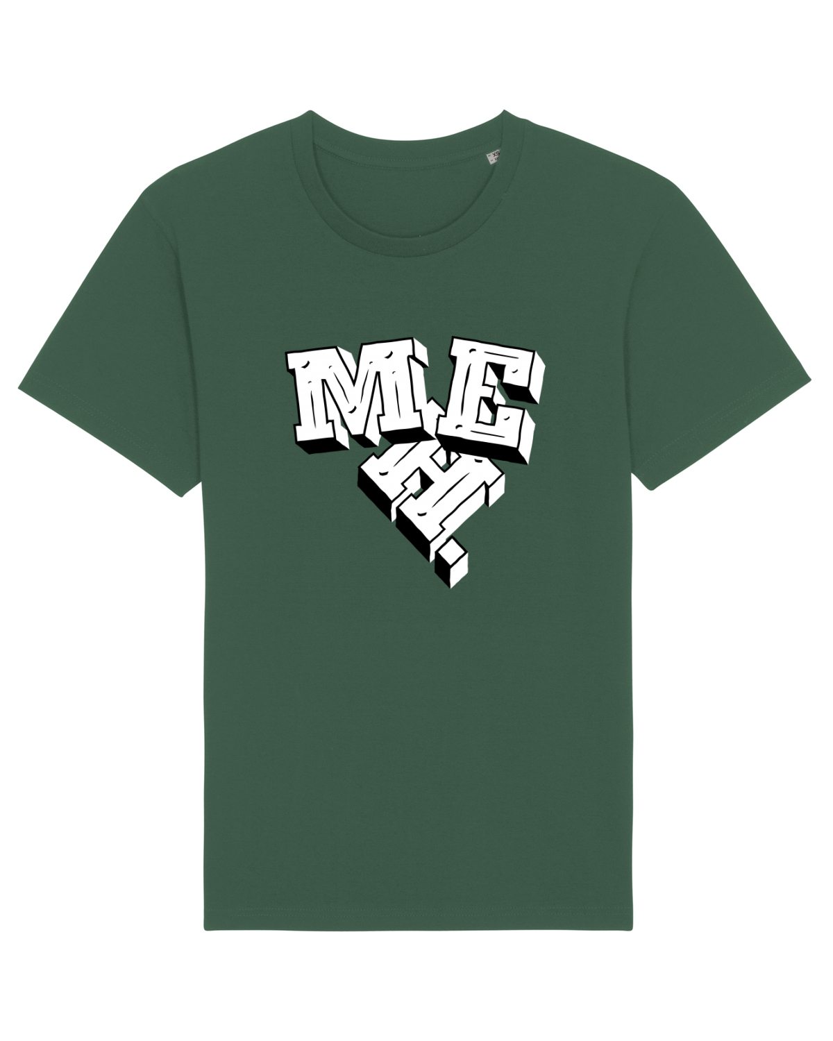 Tricou mânecă scurtă Unisex Rocker Bottle Green