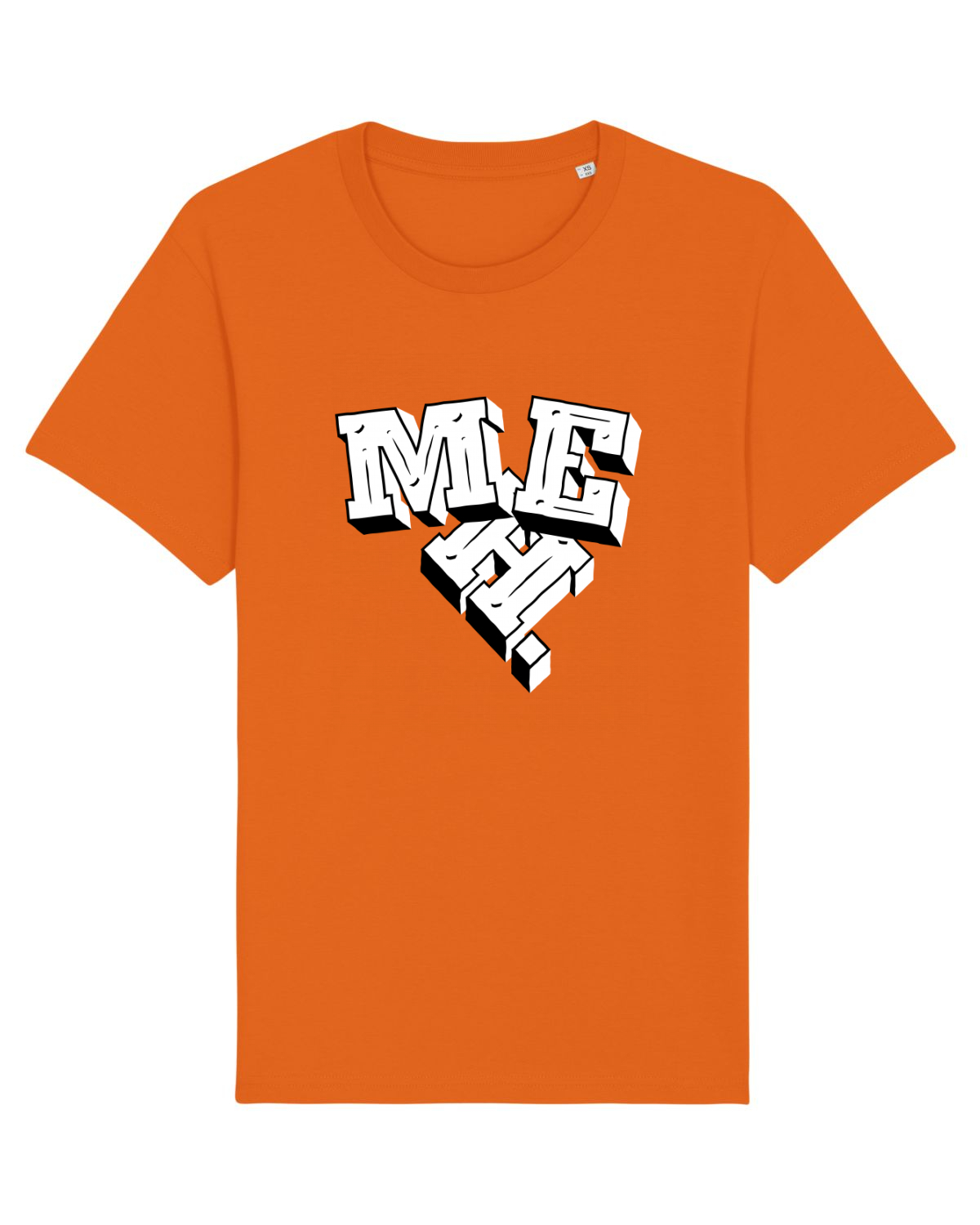 Tricou mânecă scurtă Unisex Rocker Bright Orange