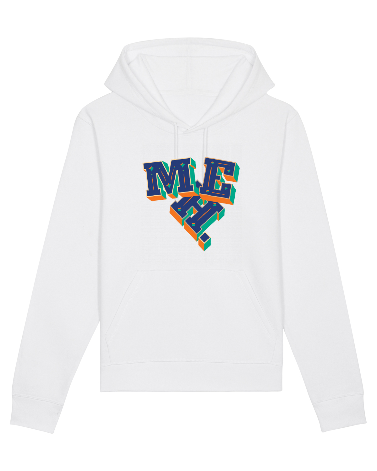 Hanorac Unisex Drummer White