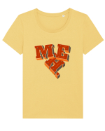 MEH. Tricou mânecă scurtă guler larg fitted Damă Expresser