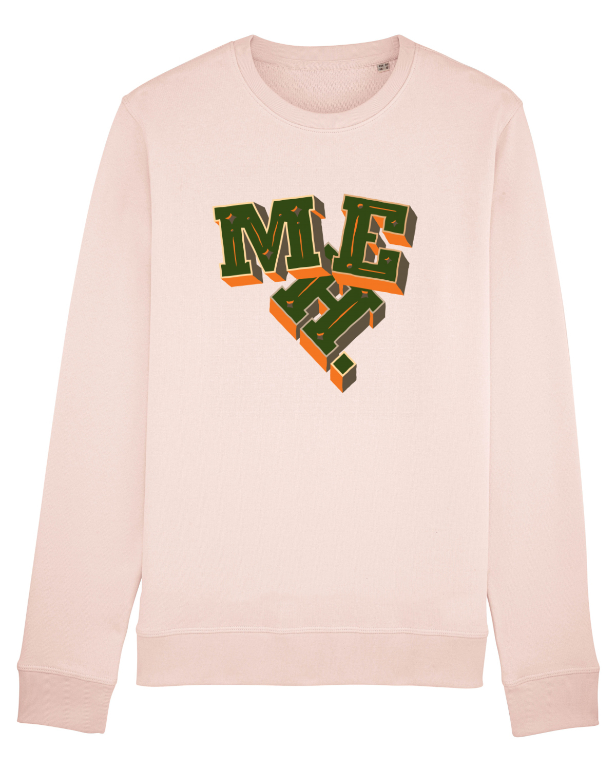 Bluză mânecă lungă Unisex Rise Candy Pink