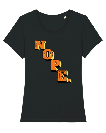 NOPE. Black