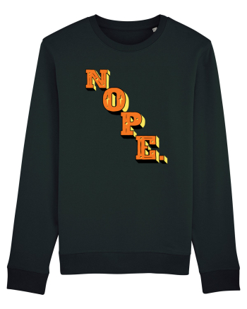 NOPE. Black