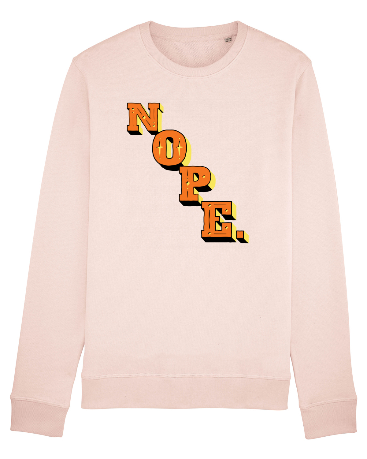 Bluză mânecă lungă Unisex Rise Candy Pink
