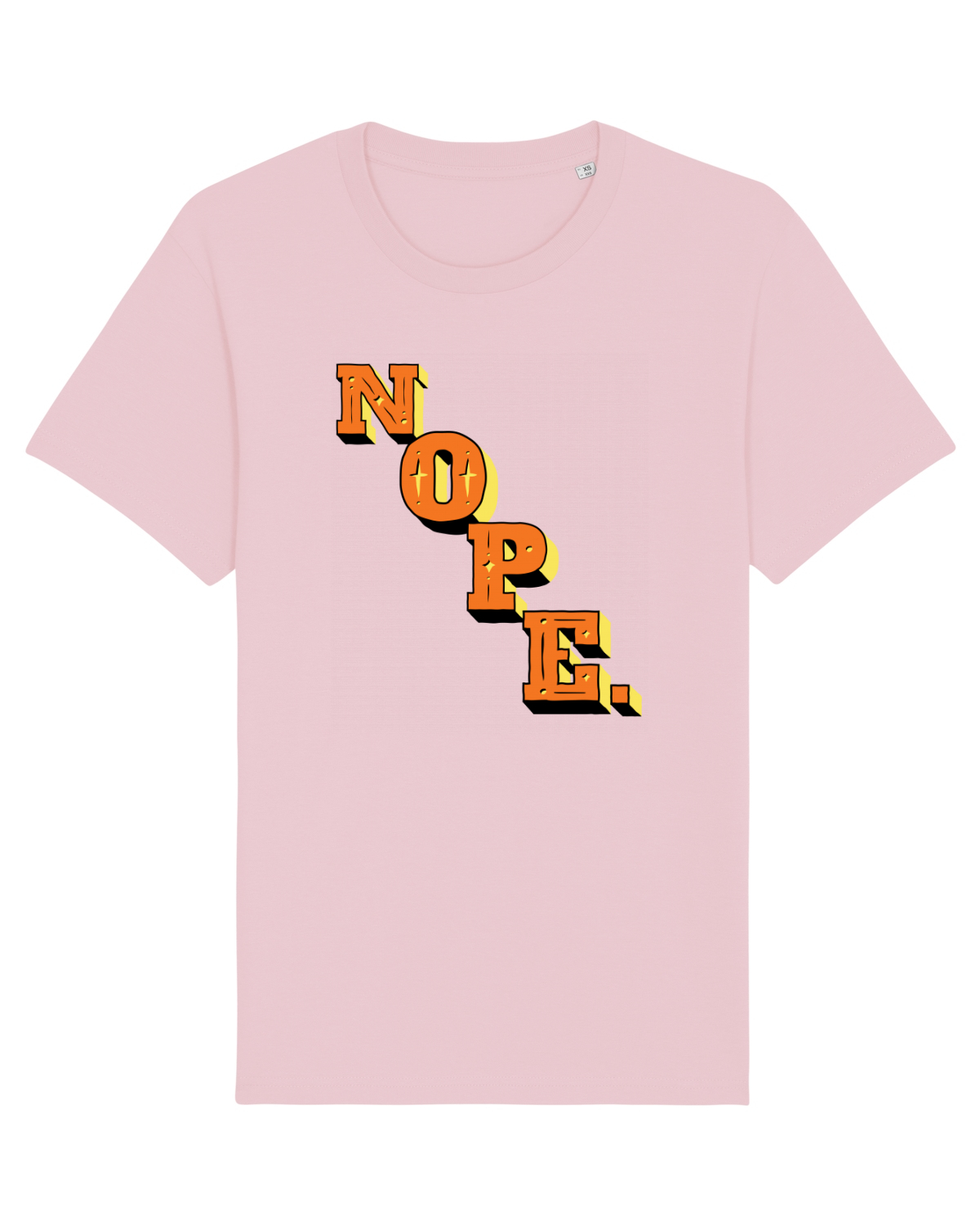 Tricou mânecă scurtă Unisex Rocker Cotton Pink