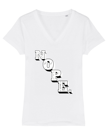 NOPE. White
