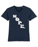 NOPE. Tricou mânecă scurtă guler V Bărbat Presenter