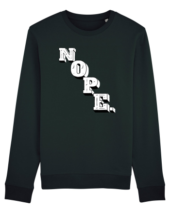 NOPE. Black