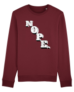 NOPE. Bluză mânecă lungă Unisex Rise