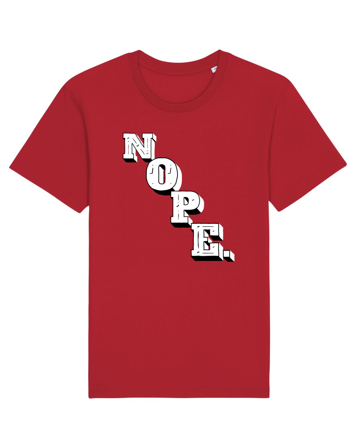 Tricou mânecă scurtă Unisex Rocker Red