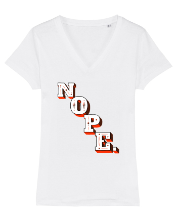 NOPE. White