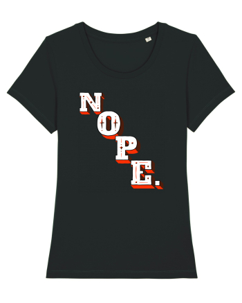 NOPE. Black