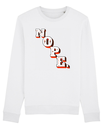 NOPE. White