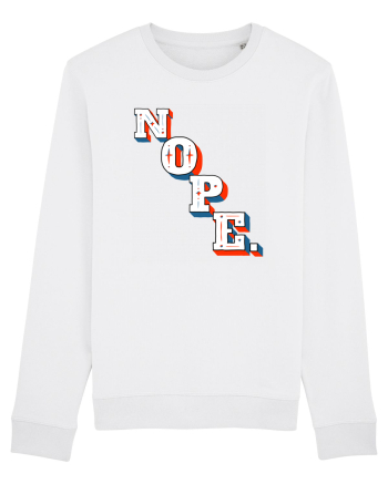 NOPE. White
