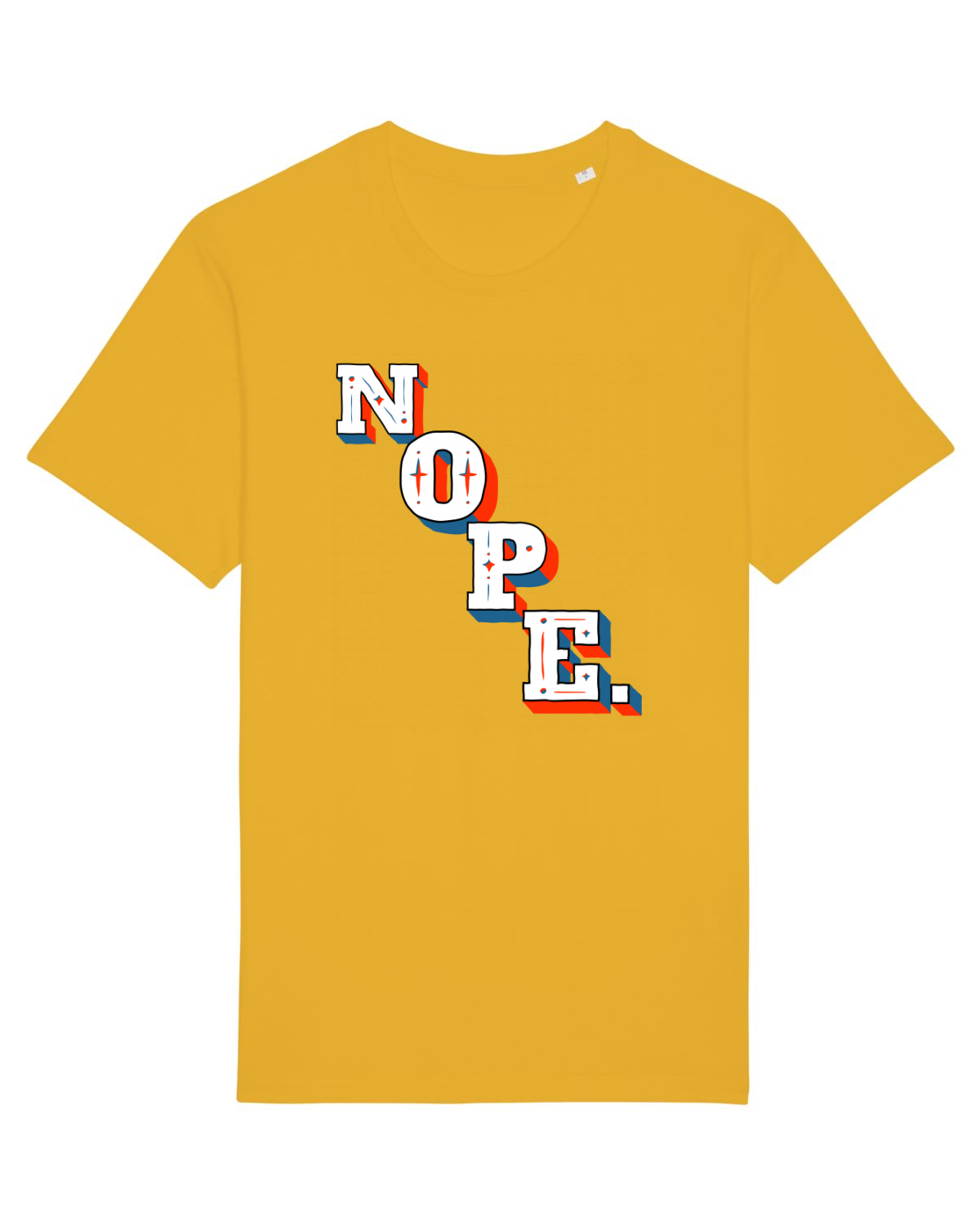Tricou mânecă scurtă Unisex Rocker Spectra Yellow