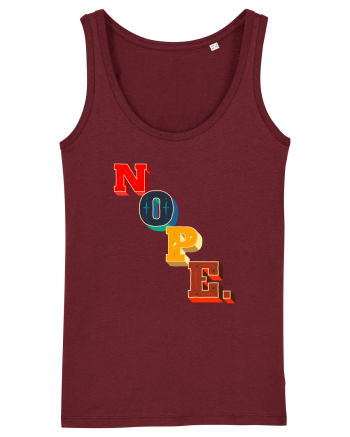 NOPE. Burgundy