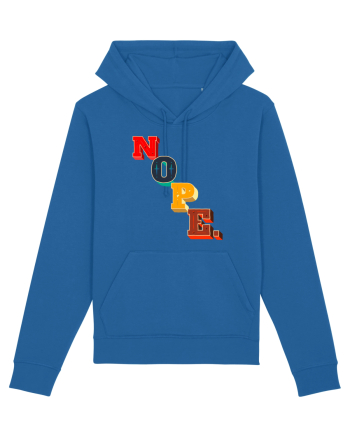 NOPE. Royal Blue