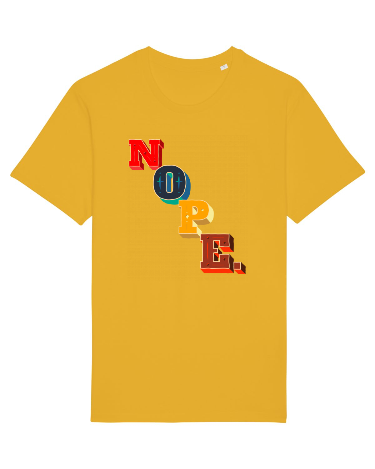 Tricou mânecă scurtă Unisex Rocker Spectra Yellow