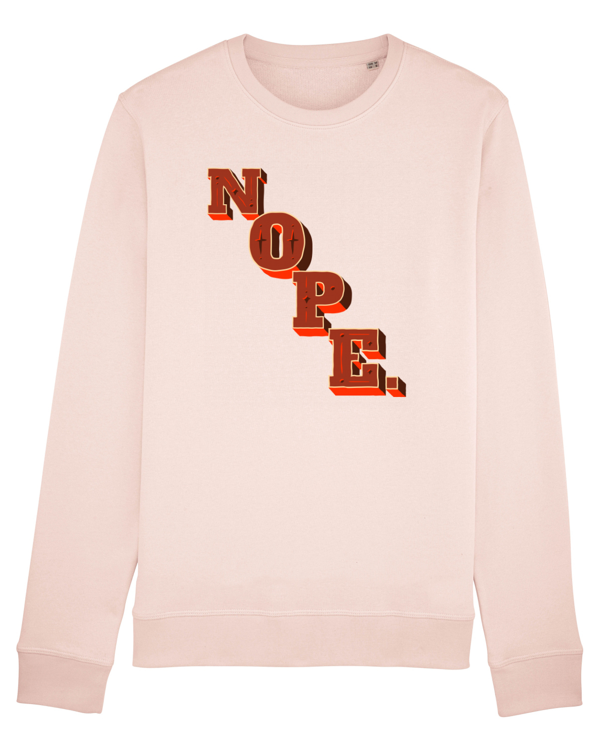 Bluză mânecă lungă Unisex Rise Candy Pink