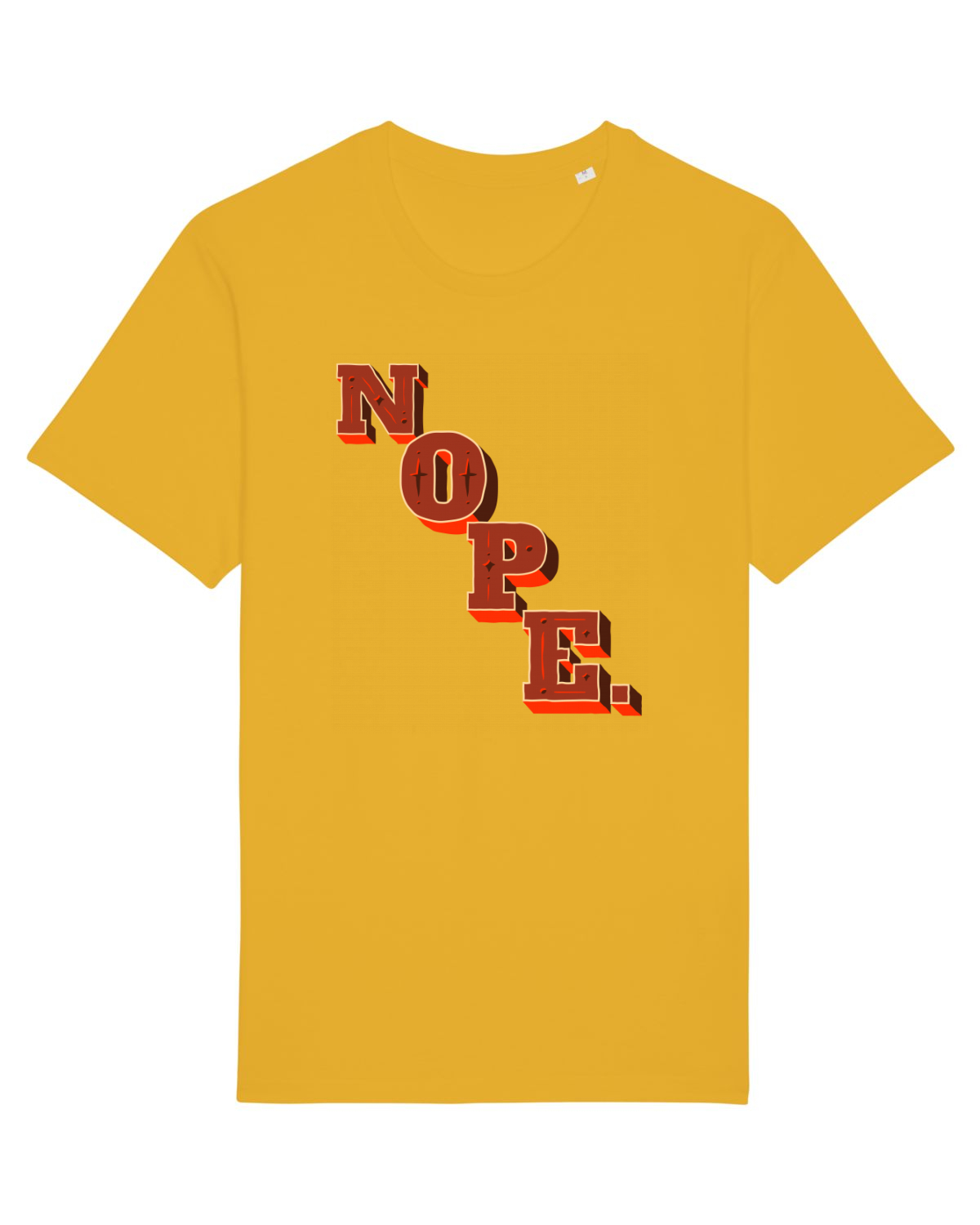 Tricou mânecă scurtă Unisex Rocker Spectra Yellow