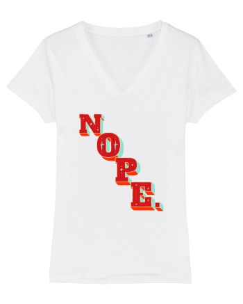 NOPE. White
