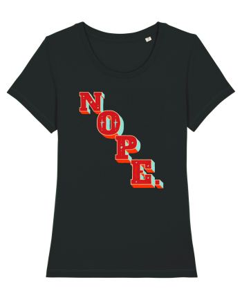 NOPE. Black