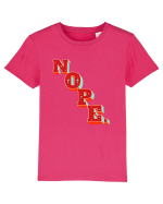 NOPE. Tricou mânecă scurtă  Copii Mini Creator