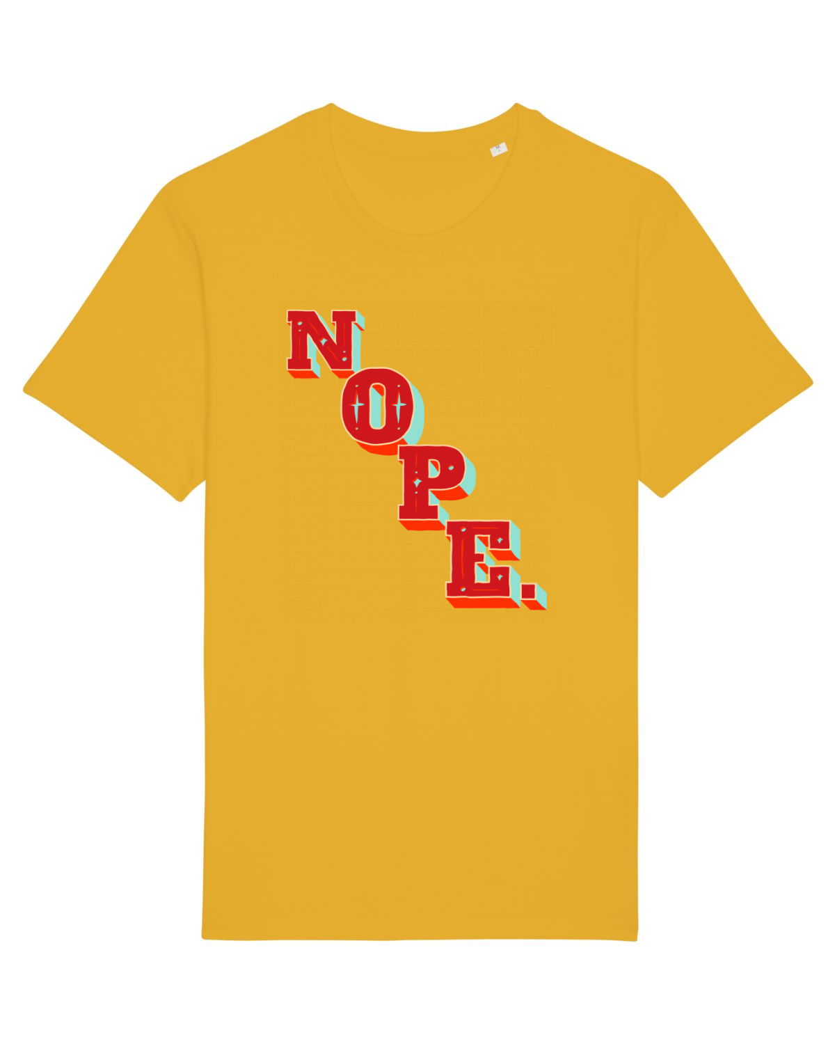 Tricou mânecă scurtă Unisex Rocker Spectra Yellow